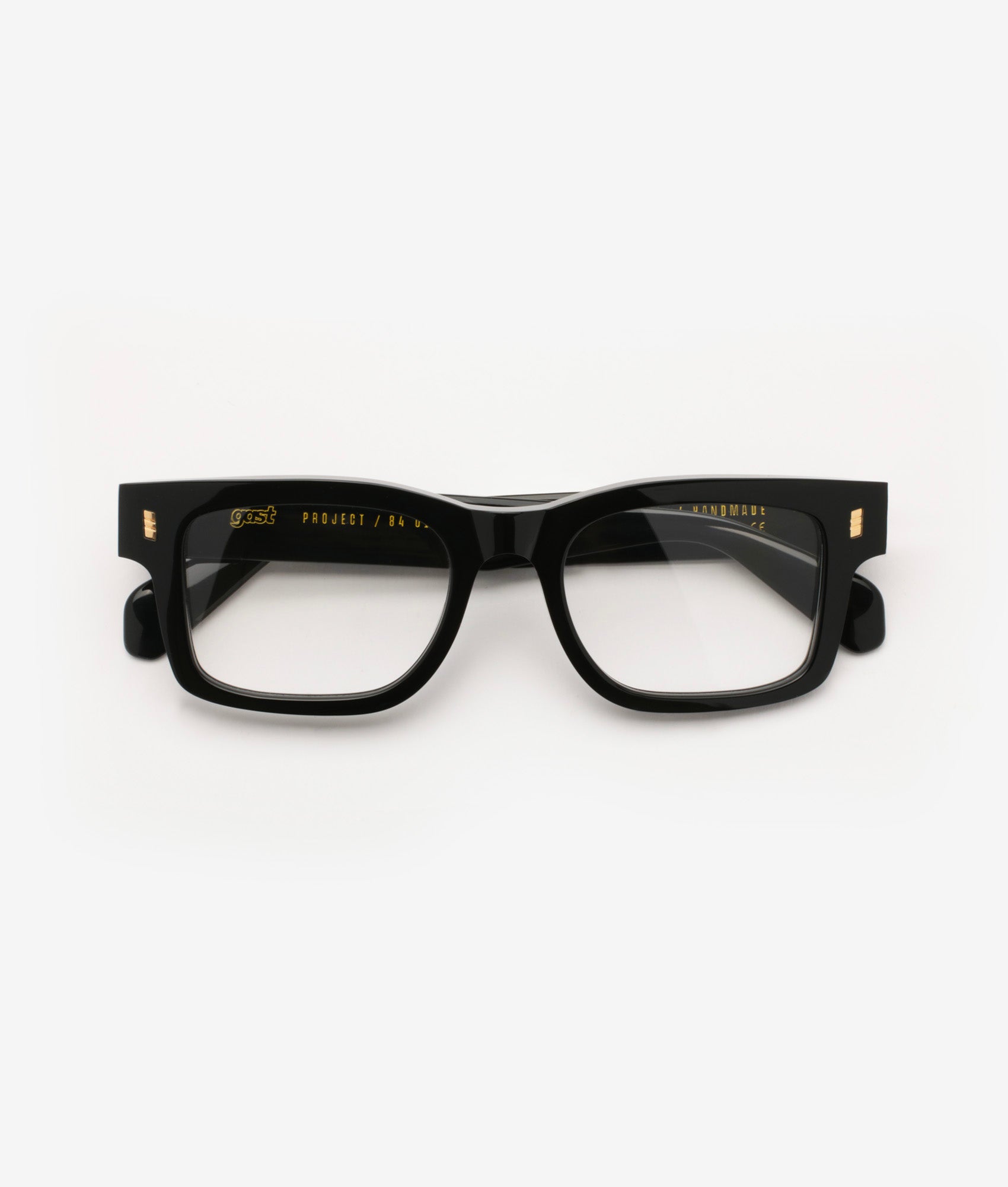 Clay Black Square Eyeglasses | Gast – GAST Shop Online