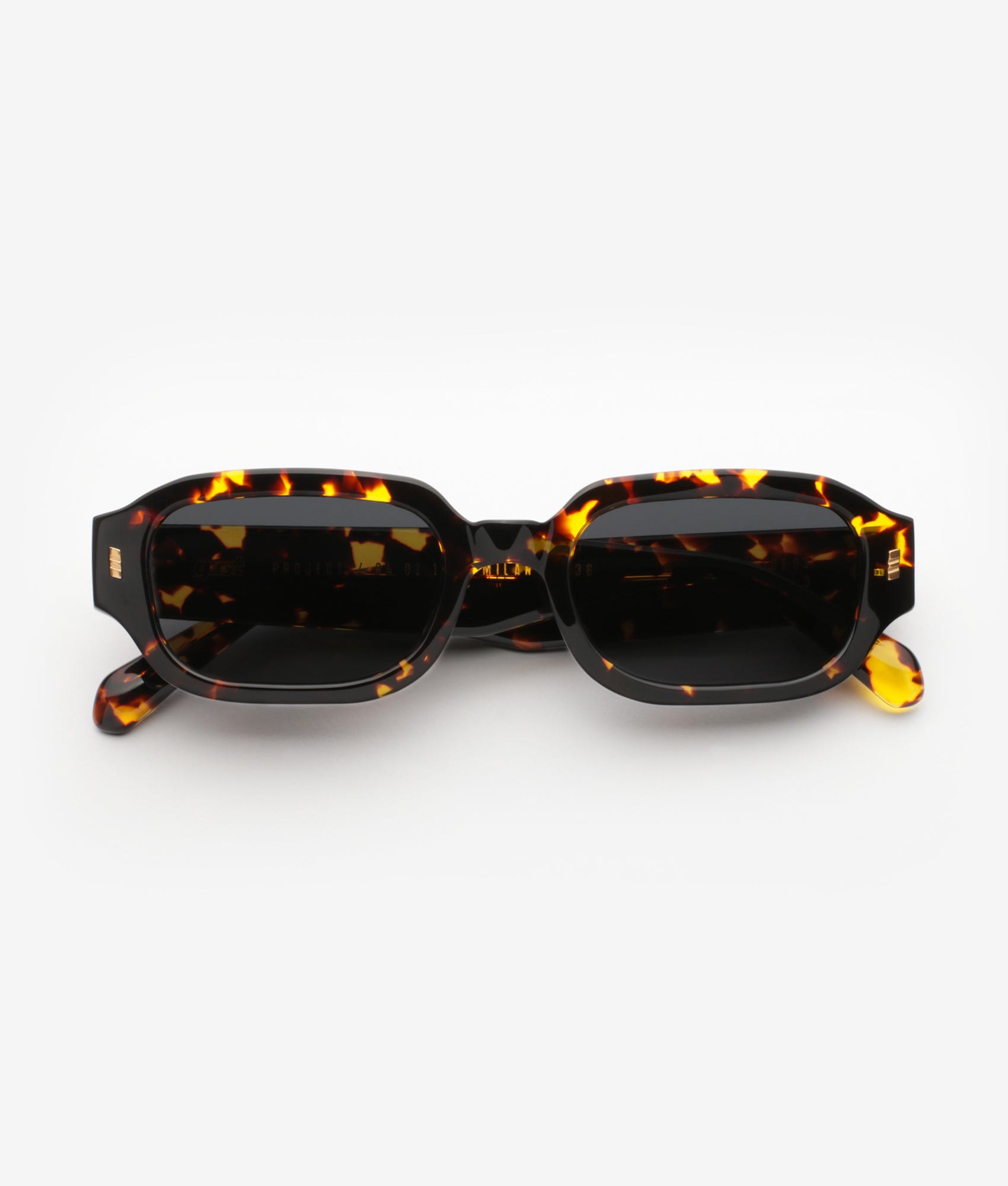 Dear Friday Havana Flame Square Sunglasses | Gast – GAST