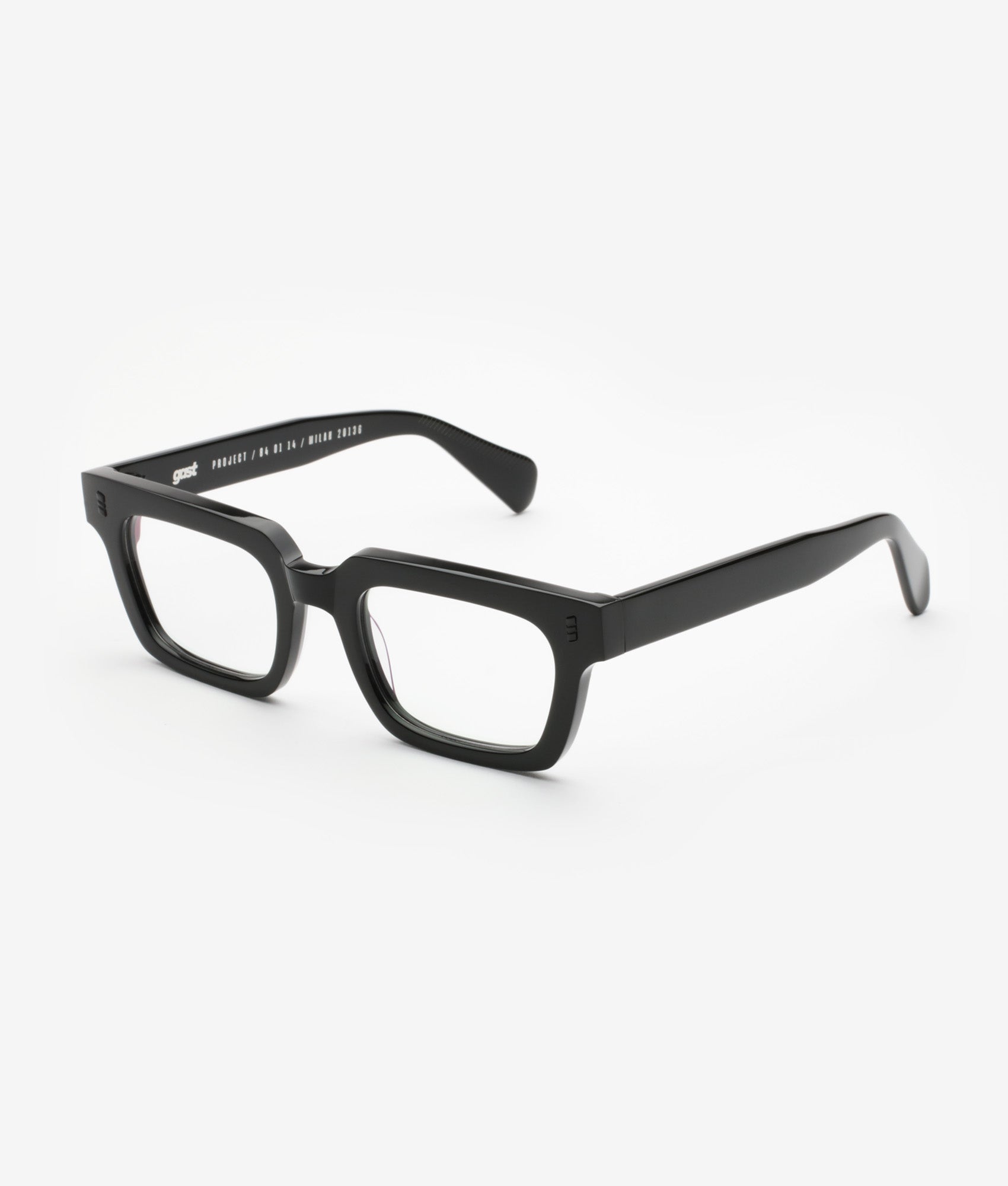 サングラス GAST FW25 Gast Eyewear - (NOT - black (NOT BLACK) Not Common Black Square Eyeglasses | Gast – GAST Shop Online